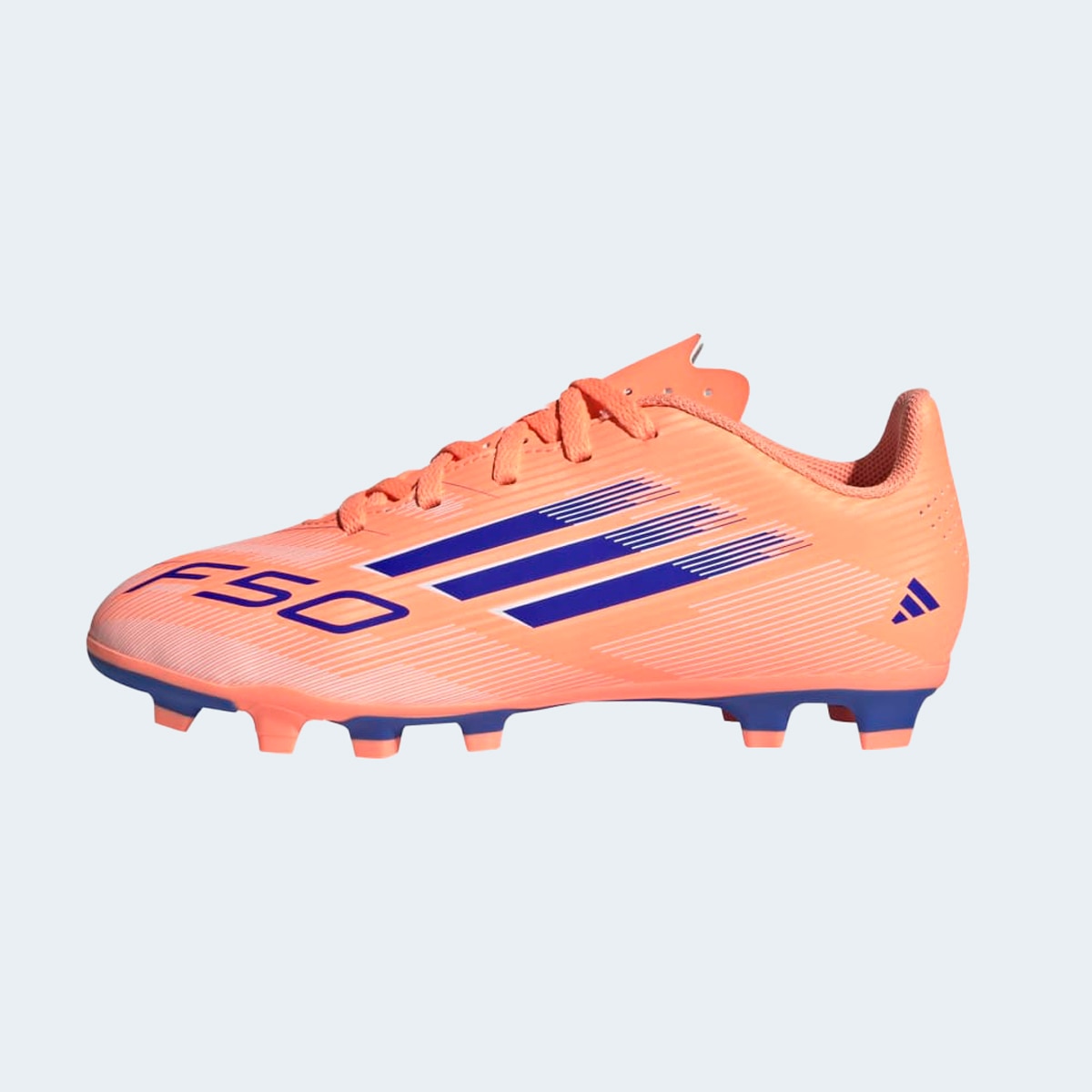 Chuteiras de Futebol de Menino f50 Club Fg/Mg J Laranja-13