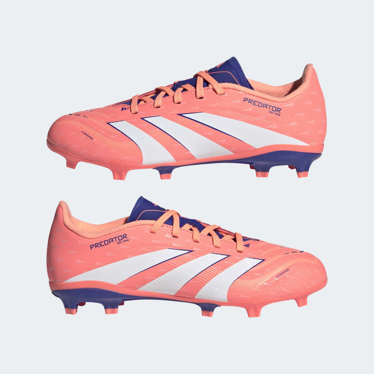 Chuteiras de Futebol de Menino Predator League Fg/Mg J Laranja-9
