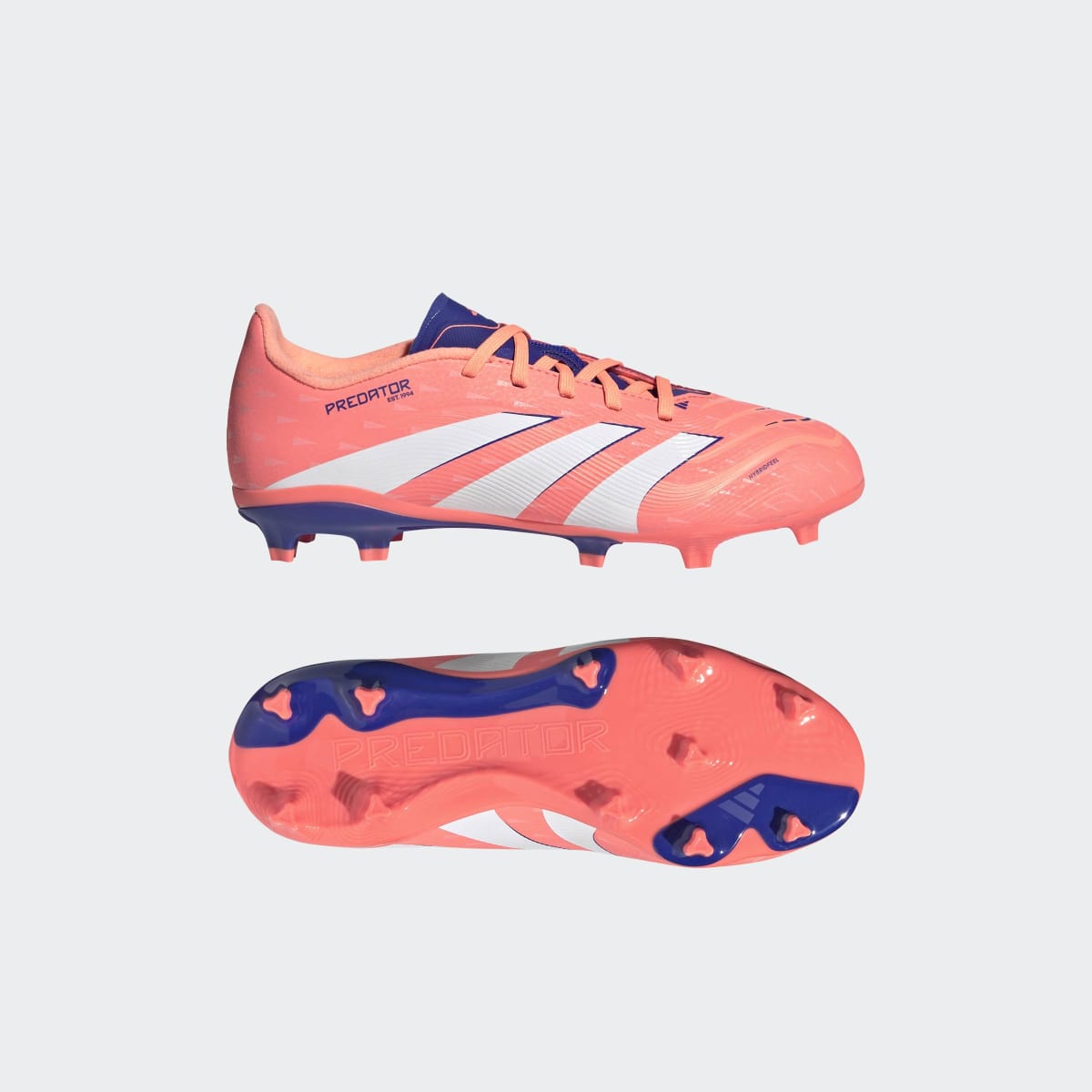 Chuteiras de Futebol de Menino Predator League Fg/Mg J Laranja-11