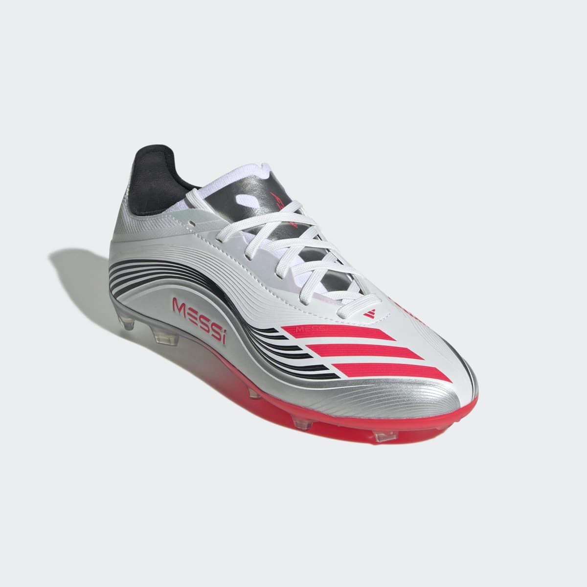 Chuteiras de Futebol de Menino F50 Messi Elite Fg J Branco-5