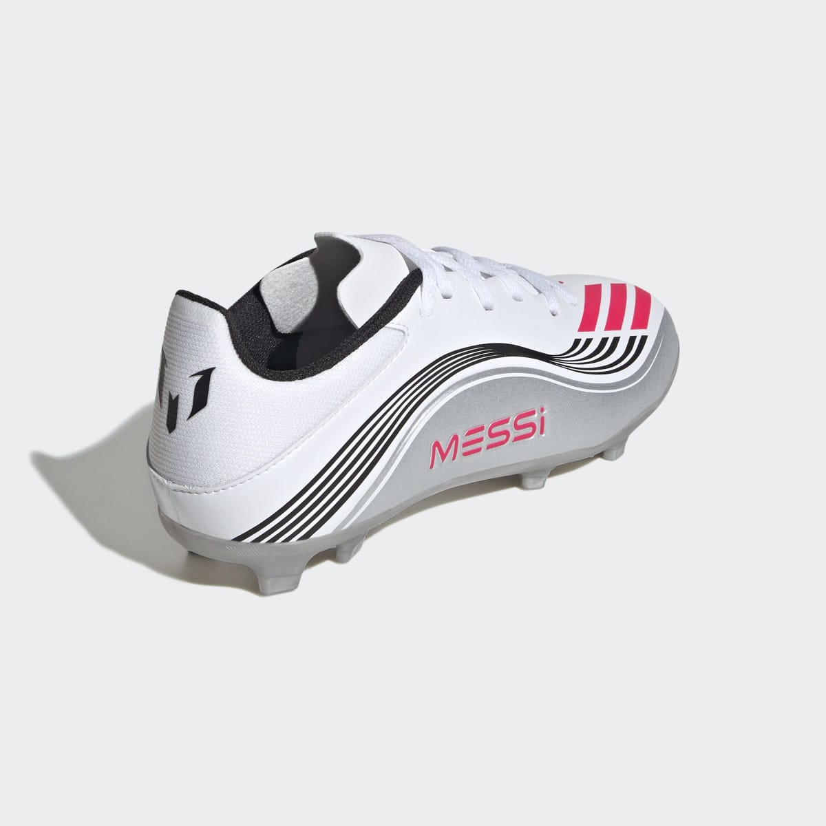 Chuteiras de Futebol de Menino F50 Messi League Fg/Mg J Branco-5