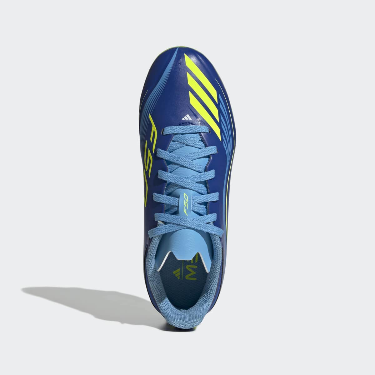 Chuteiras de Futebol de Menino f50 Messi League Fg/Mg J Azul / Amarelo-2