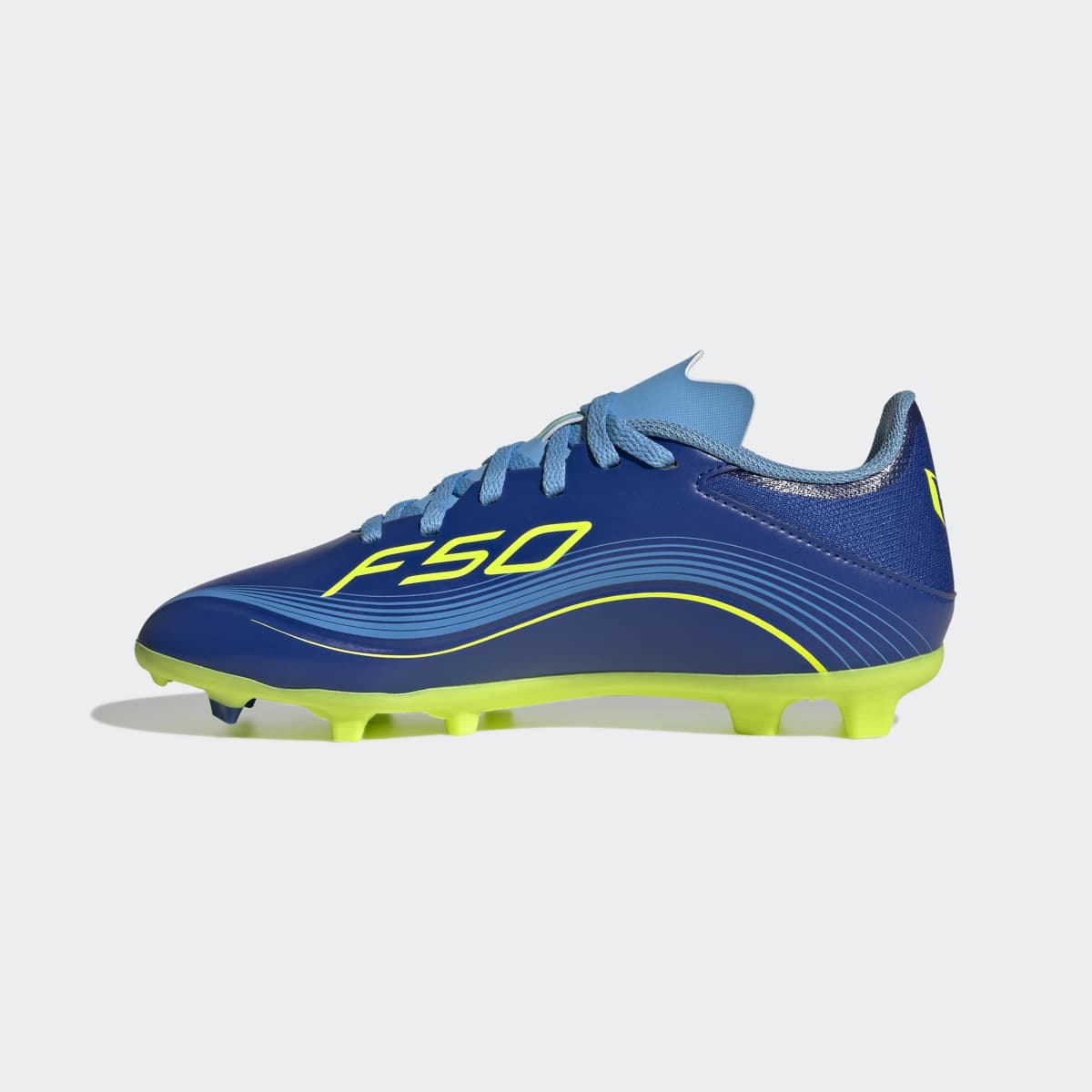 Chuteiras de Futebol de Menino f50 Messi League Fg/Mg J Azul / Amarelo-4