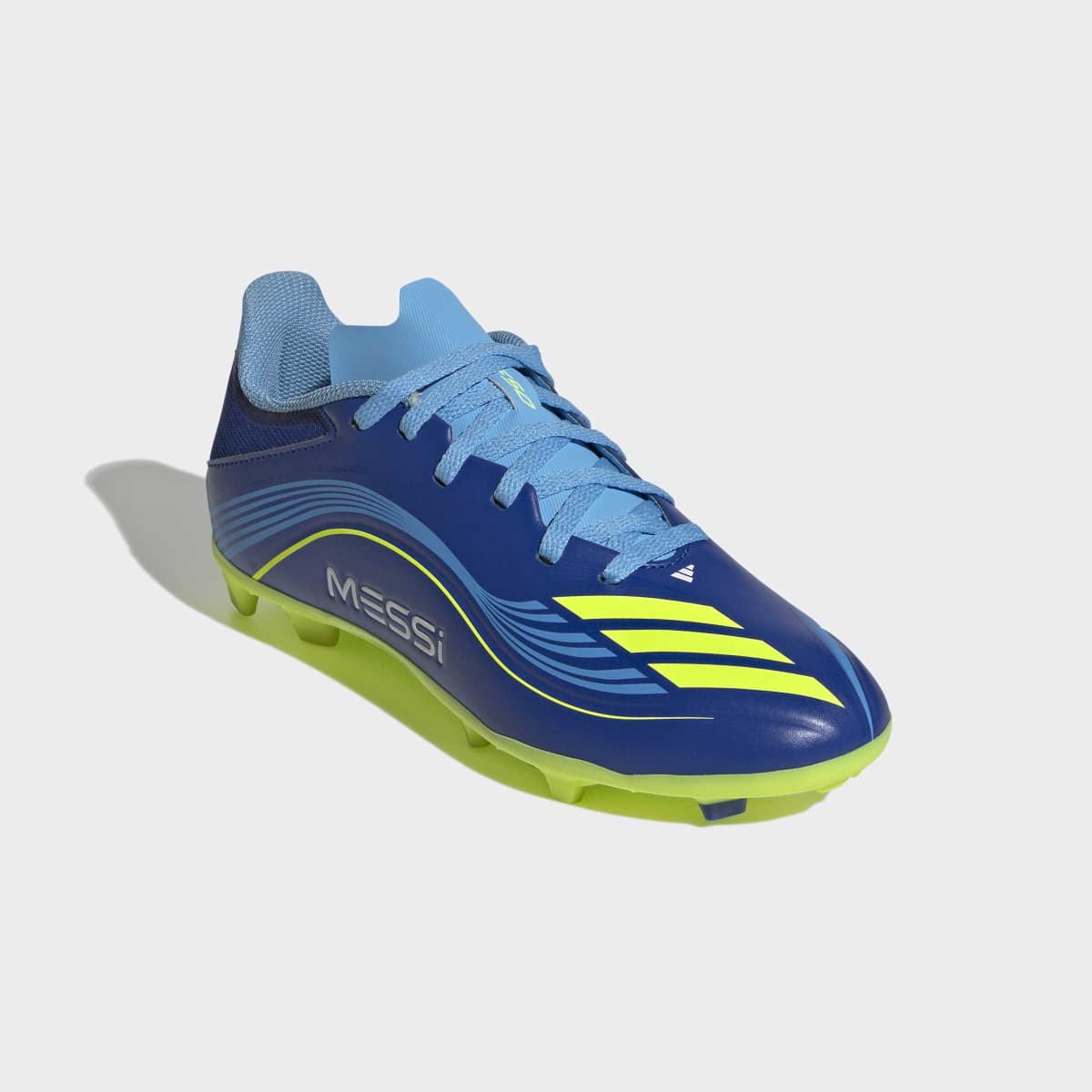 Chuteiras de Futebol de Menino f50 Messi League Fg/Mg J Azul / Amarelo-5