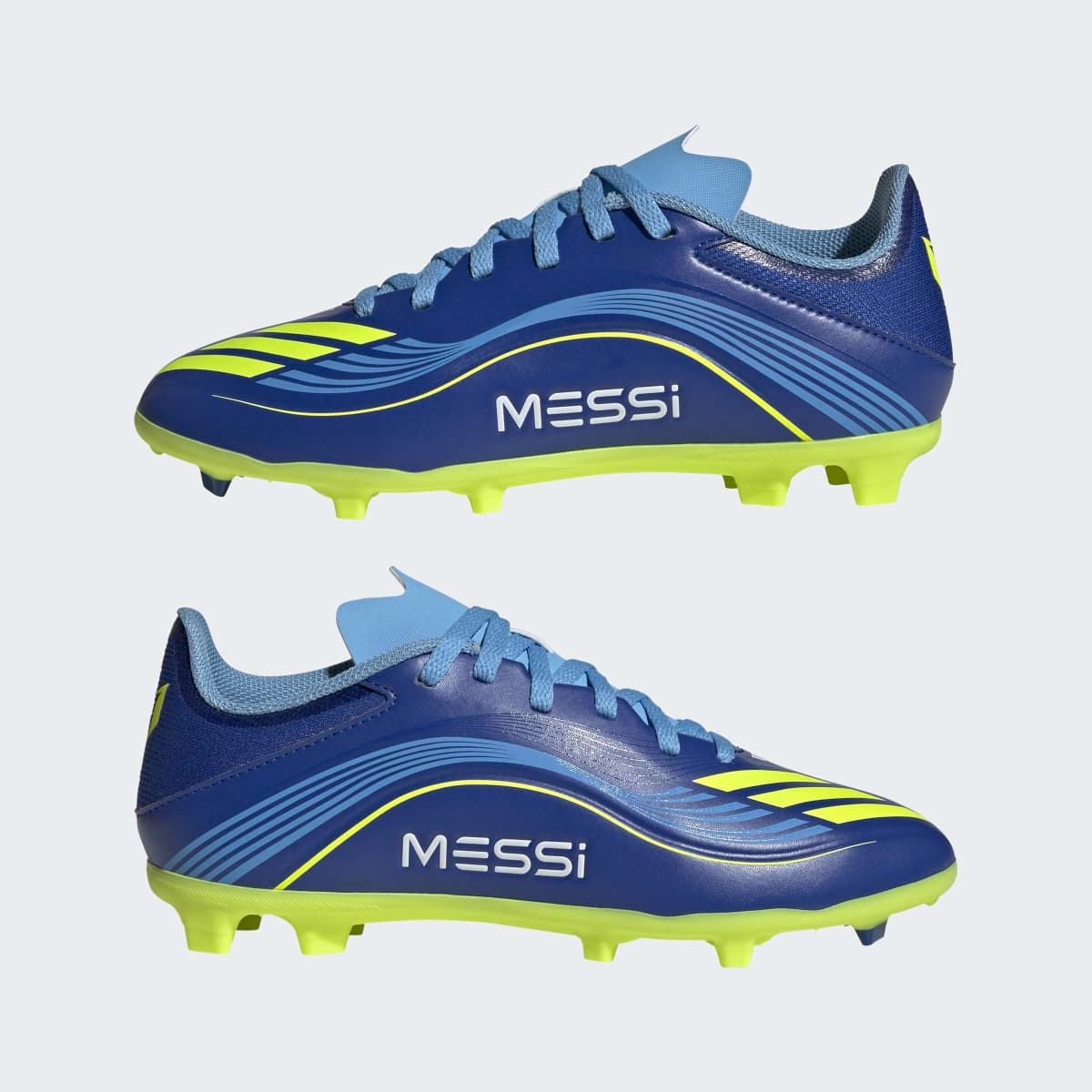 Chuteiras de Futebol de Menino f50 Messi League Fg/Mg J Azul / Amarelo-9