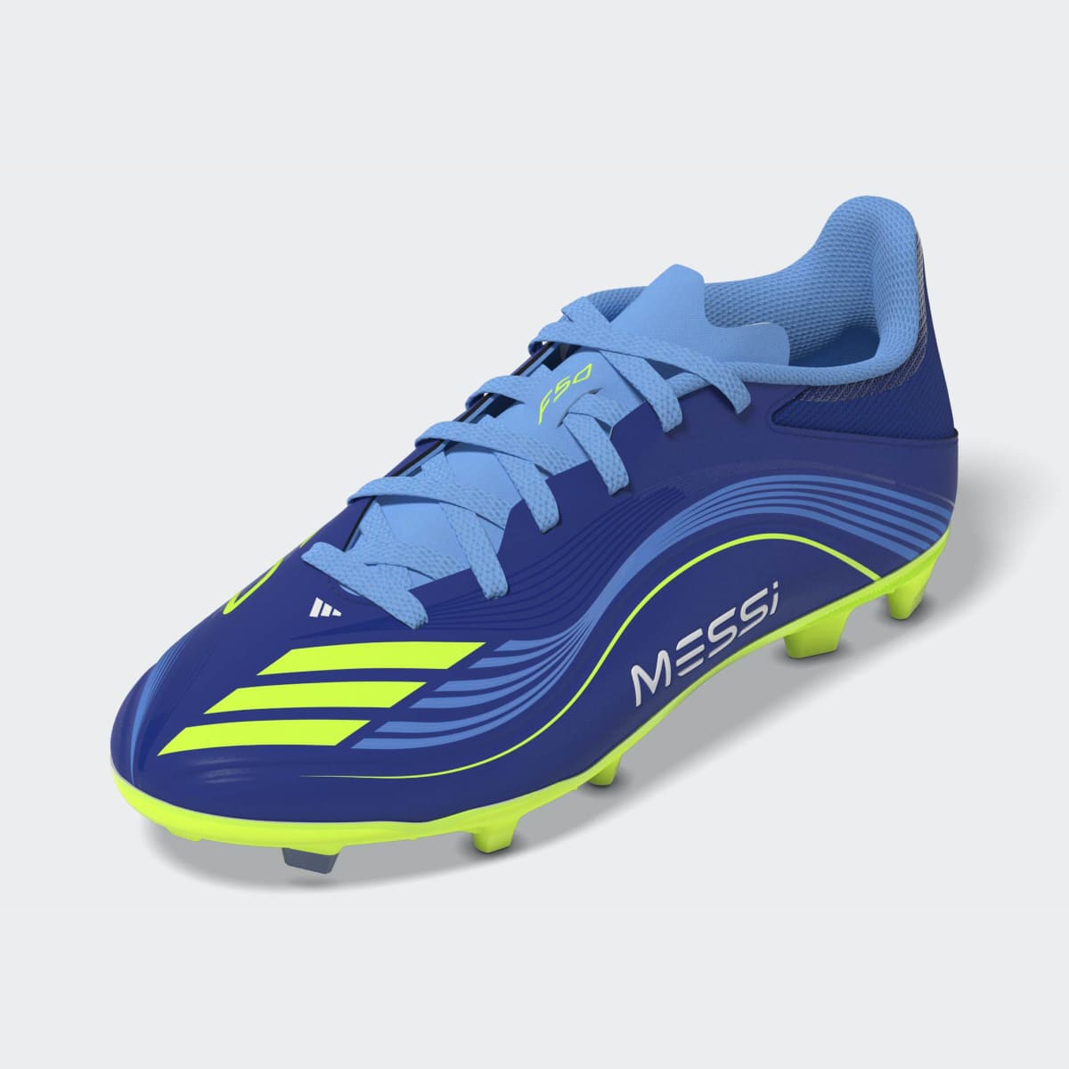 Chuteiras de Futebol de Menino f50 Messi League Fg/Mg J Azul / Amarelo-10