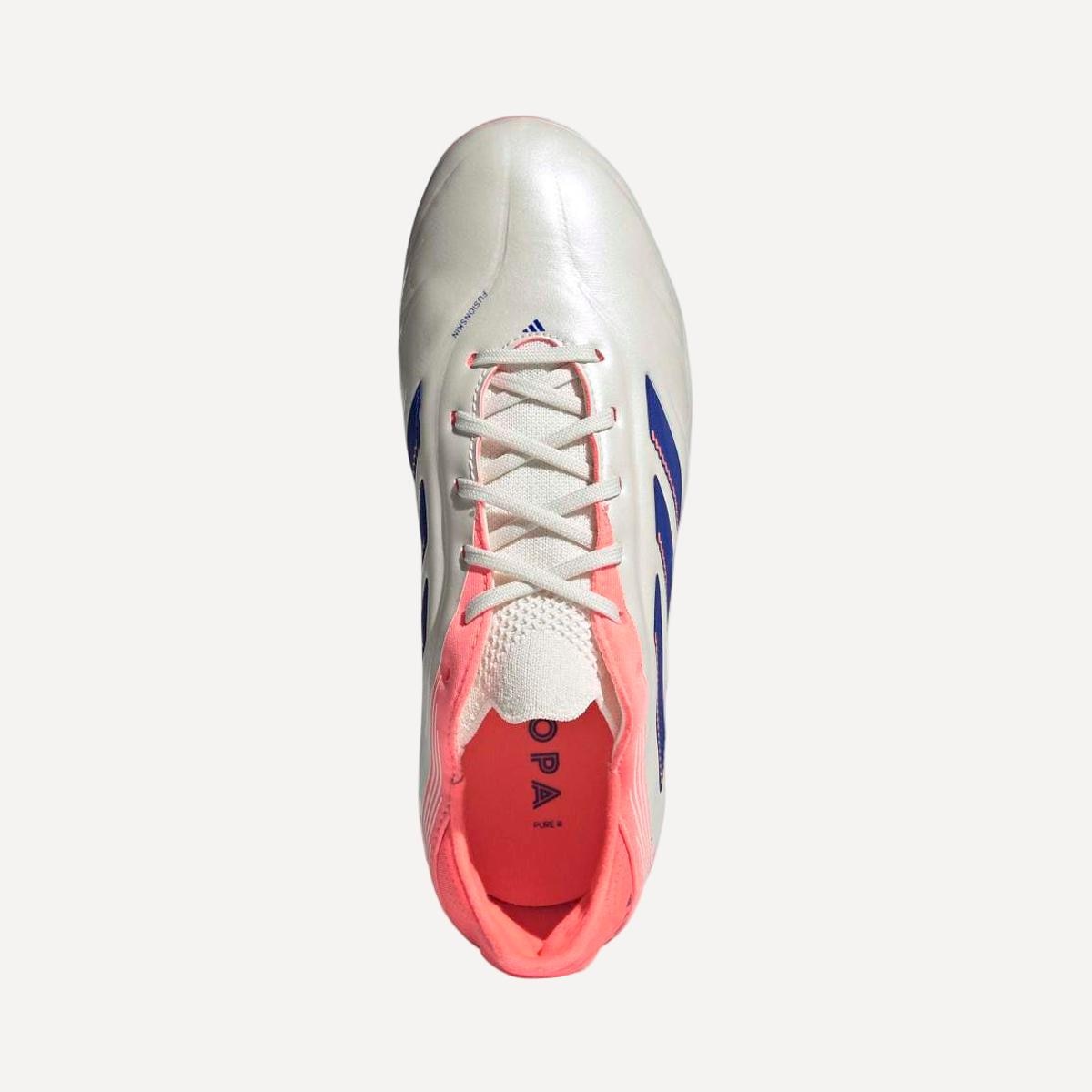 Chuteiras de Futebol de Menino Copa Pure III Elite Fg/Mg J Branco / Laranja-2
