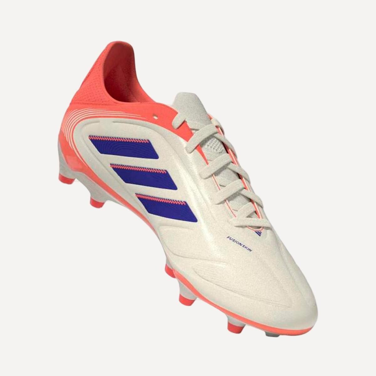 Chuteiras de Futebol de Menino Copa Pure III Elite Fg/Mg J Branco / Laranja-16