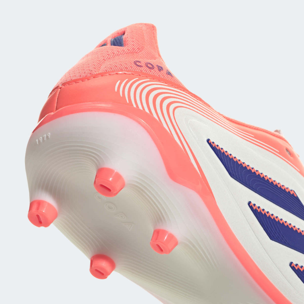 Chuteiras de Futebol de Menino Copa Pure III League Fg/Mg J Branco / Laranja-7