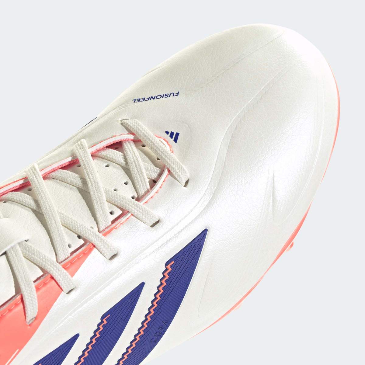 Chuteiras de Futebol de Menino Copa Pure III League Fg/Mg J Branco / Laranja-8