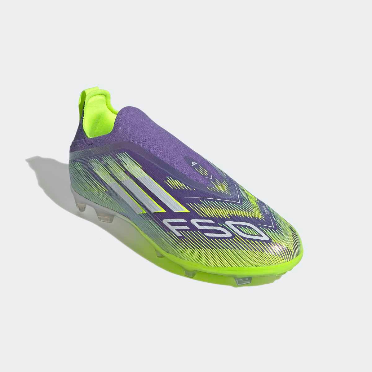Chuteiras de Futebol de Menino F50 Elite Ll Fg J Roxo-2