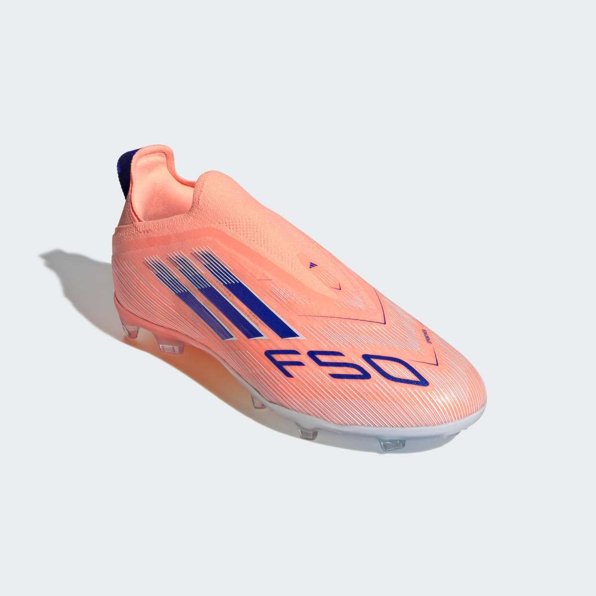 Chuteiras de Futebol de Menino f50 Elite ll Fg J Laranja-5