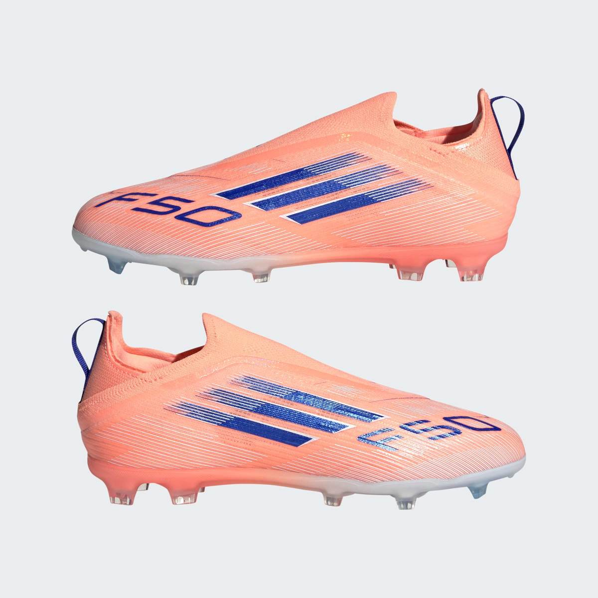 Chuteiras de Futebol de Menino f50 Elite ll Fg J Laranja-9