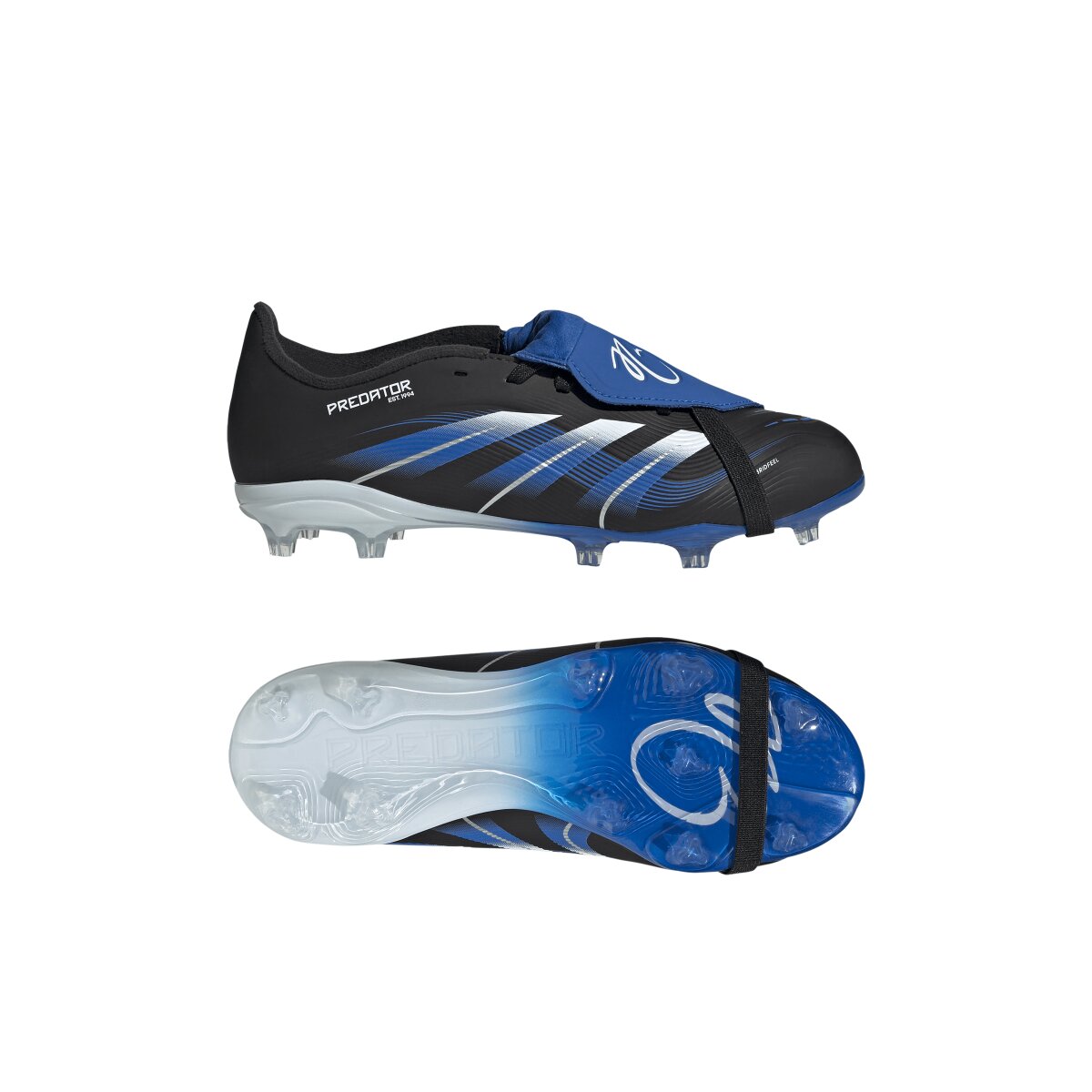Chuteiras de Futebol de Menino Predator League FT FG J JB Preto-10