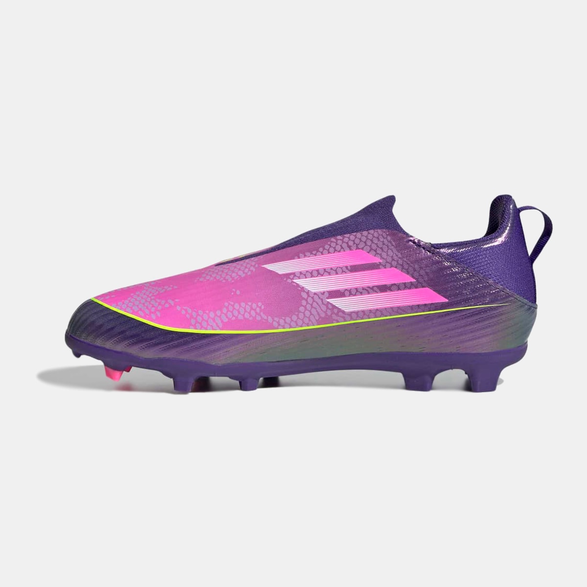 Chuteiras de Futebol de Criança Lamine Yamal f50 League ll fg/mg j Roxo / Rosa-3