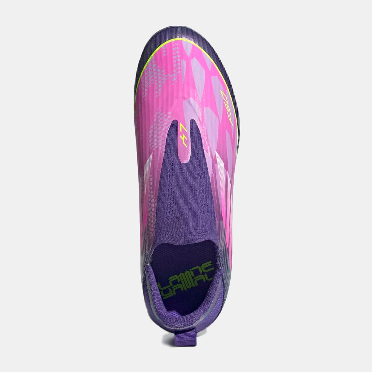 Chuteiras de Futebol de Criança Lamine Yamal f50 League ll fg/mg j Roxo / Rosa-5