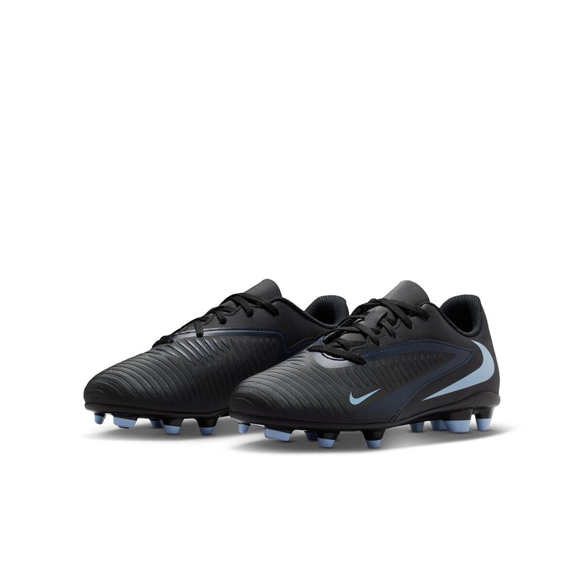 Chuteiras de Futebol de Criança JR Phantom 6 Low Club FG/MG Preto-2