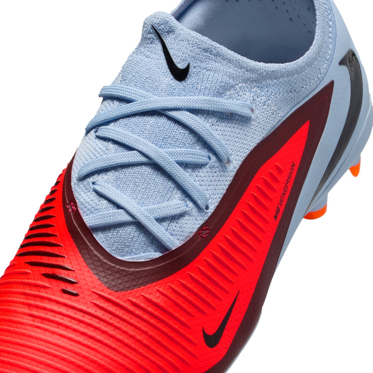 Chuteiras de Futebol de Criança JR Phantom 6 Low PRO FG/MG Azul-8