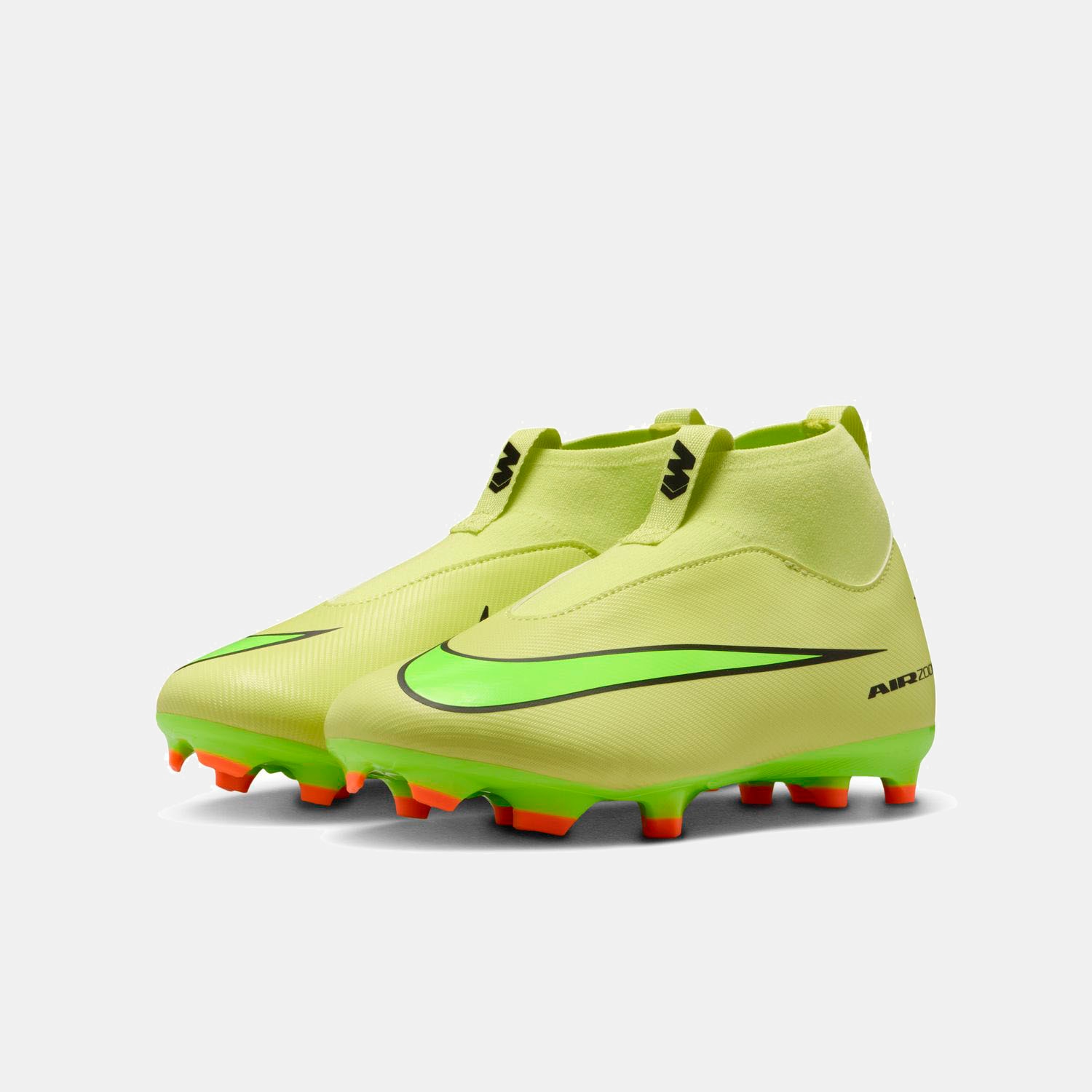 Chuteiras de Futebol de Menino JR Zoom Superfly 10 Acad FGMG Verde-6