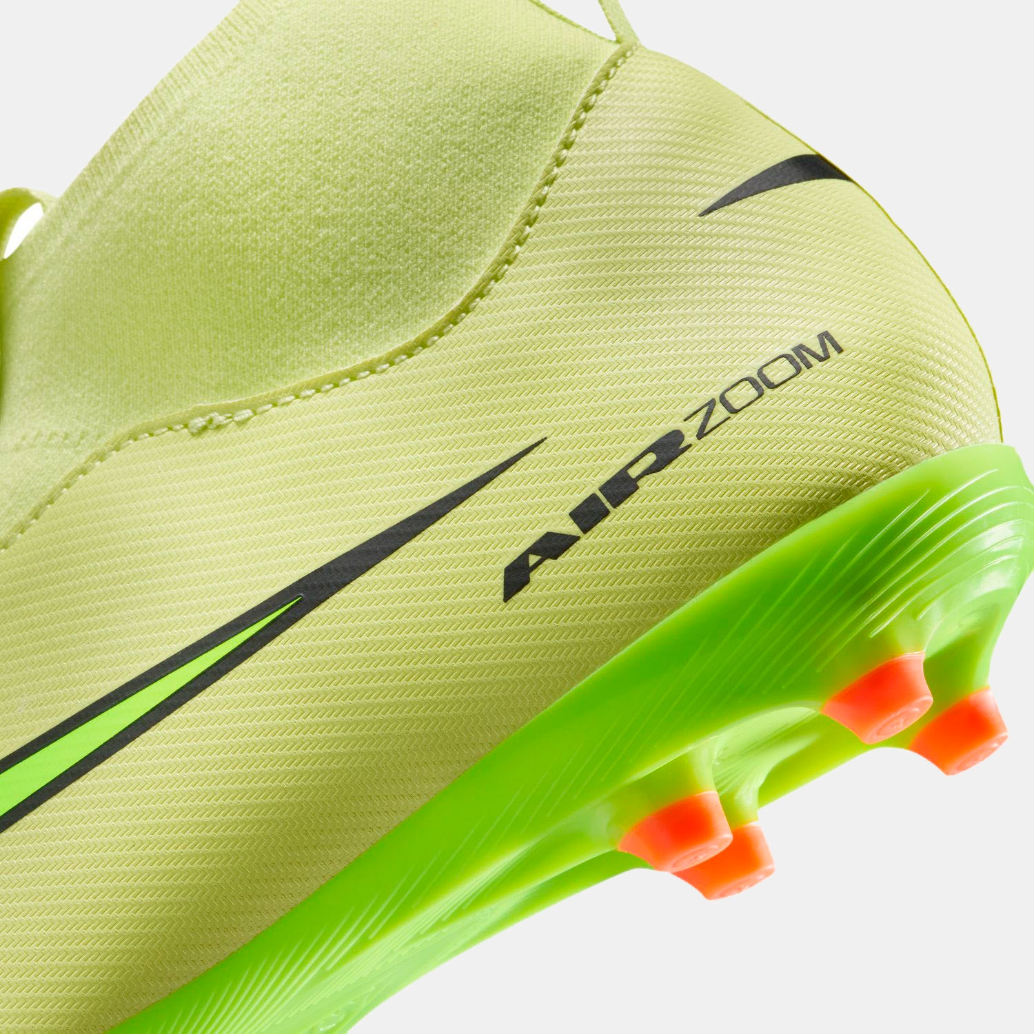 Chuteiras de Futebol de Menino JR Zoom Superfly 10 Acad FGMG Verde-11