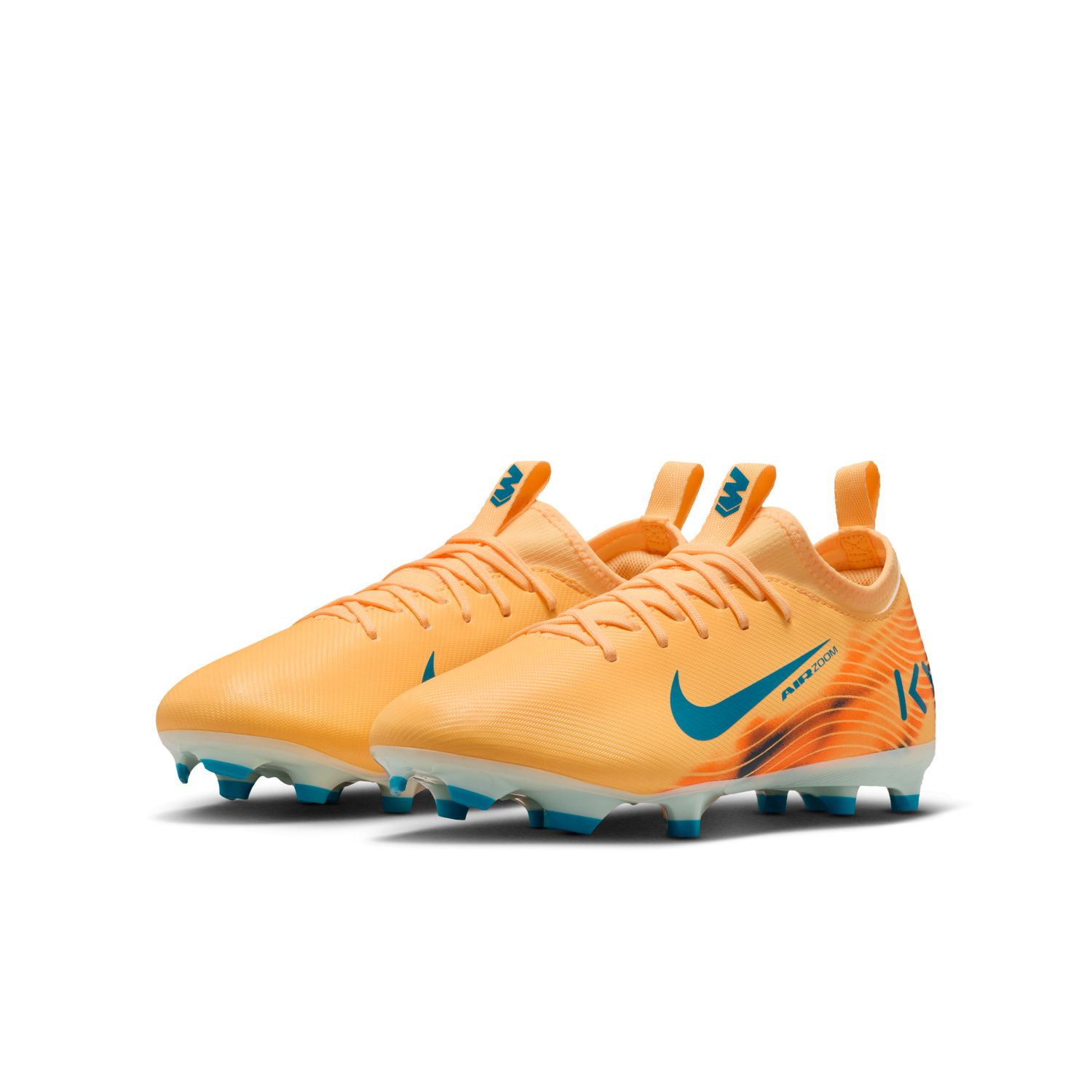 Chuteiras de Futebol de Menino JR Zoom Vapor 16 Acad KM FG/MG Laranja-3