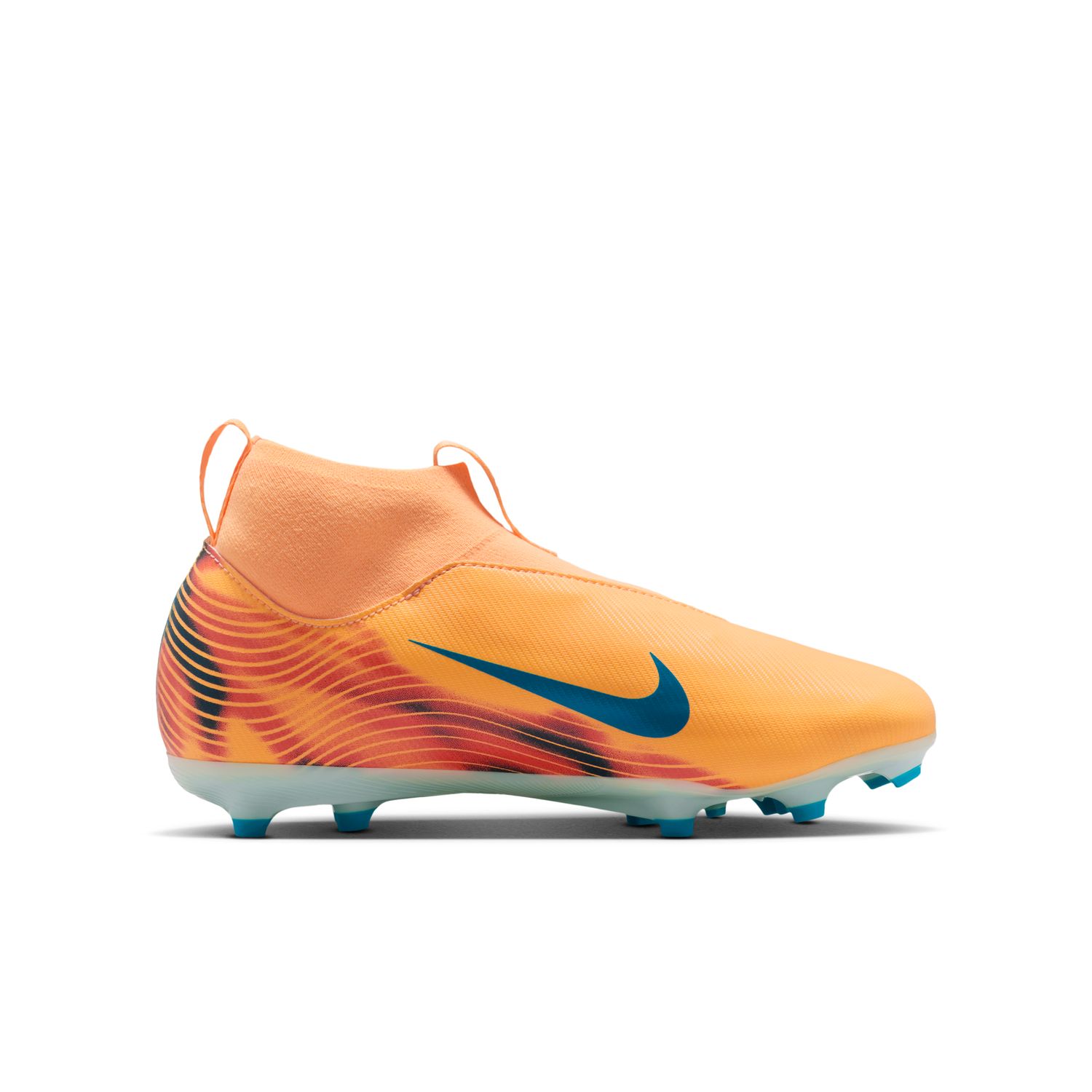 Chuteiras de Futebol de Menino JR ZM Superfly 10 Acad KM FGMG Laranja-9