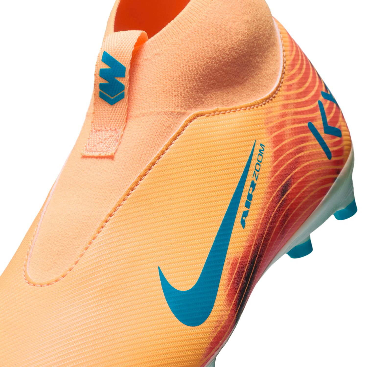 Chuteiras de Futebol de Menino JR ZM Superfly 10 Acad KM FGMG Laranja-12