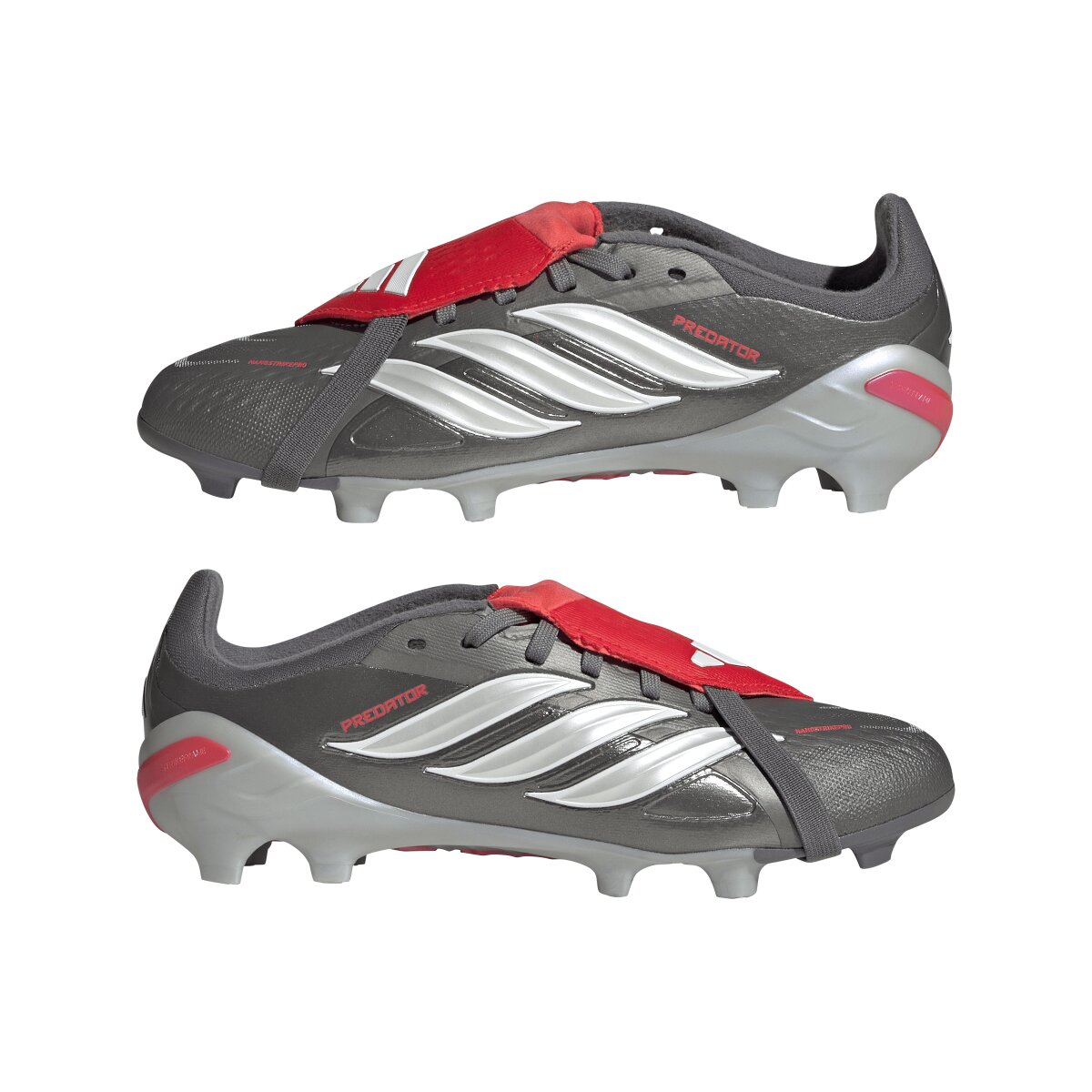 Chuteiras de Futebol de Criança Predator Elite FT FG J Cinzento-9