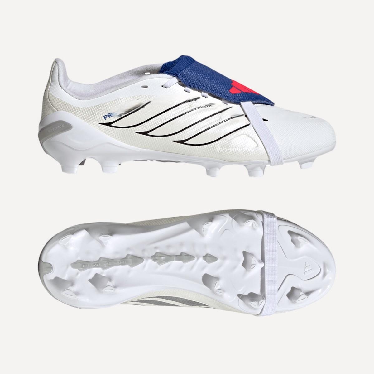 Chuteiras de Futebol de Criança Predator League FT FG J JB Branco / Azul-3