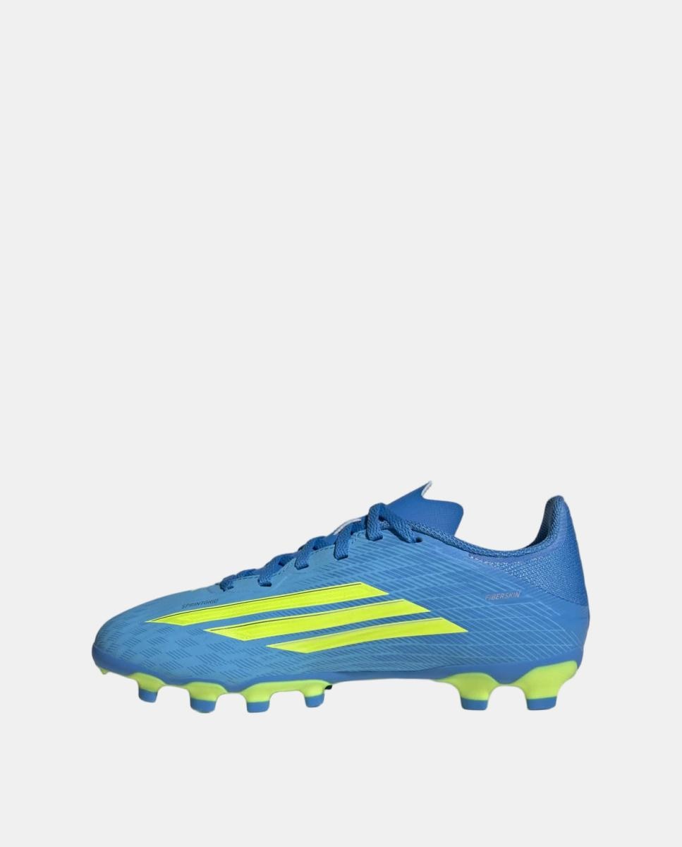 Chuteiras de Futebol de Criança F50 League MG J Azul / Amarelo-4