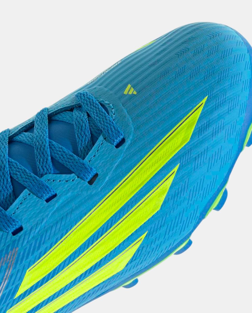 Chuteiras de Futebol de Criança F50 League MG J Azul / Amarelo-8
