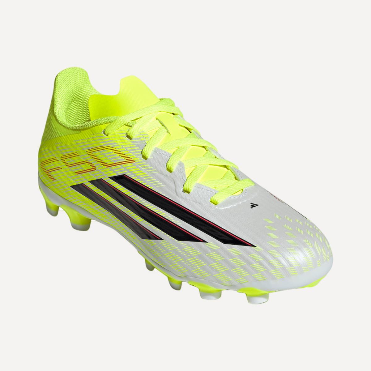 Chuteiras de Futebol de Criança F50 League MG J Amarelo / Vermelho-5