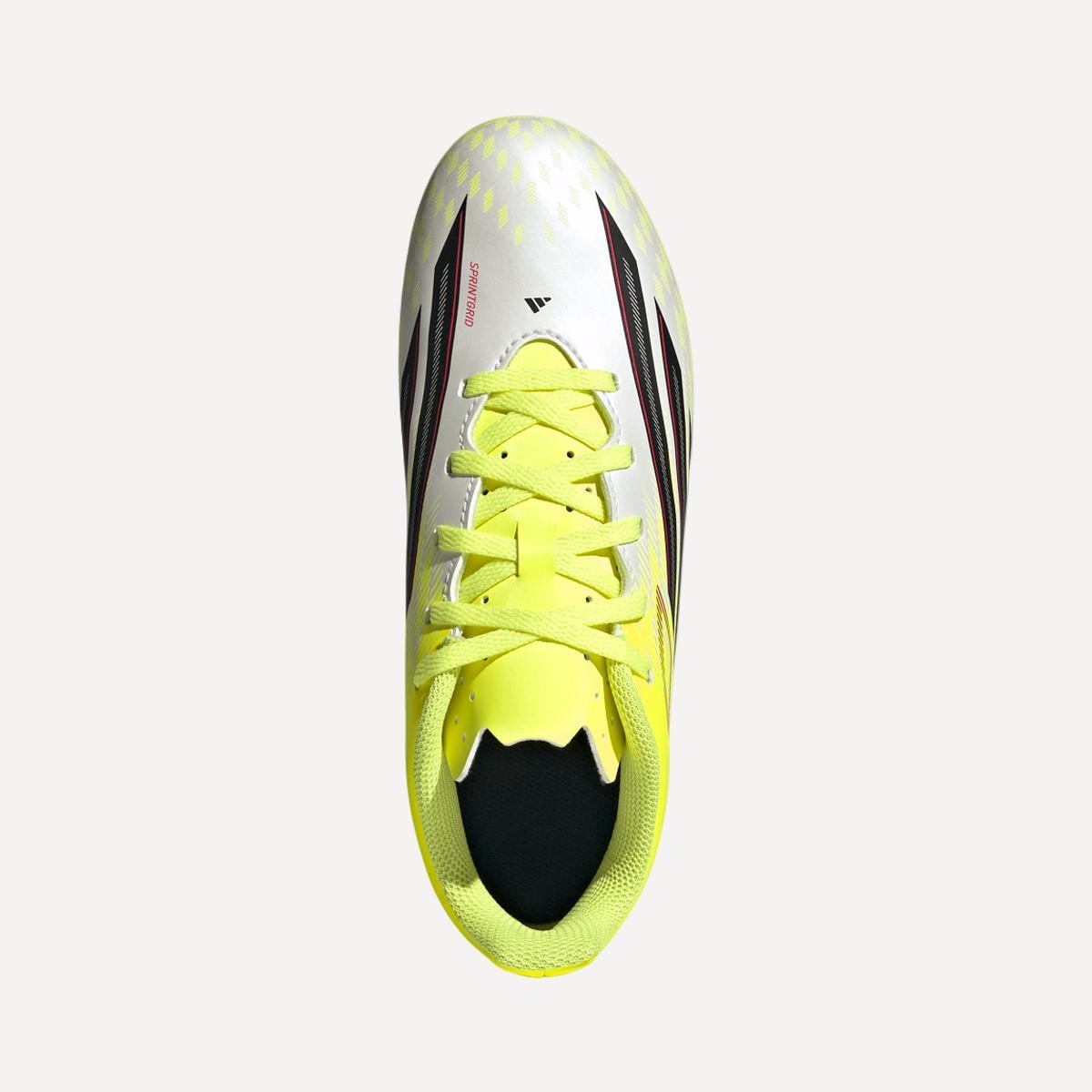 Chuteiras de Futebol de Criança F50 CLUB FG/MG J Amarelo / Vermelho-2