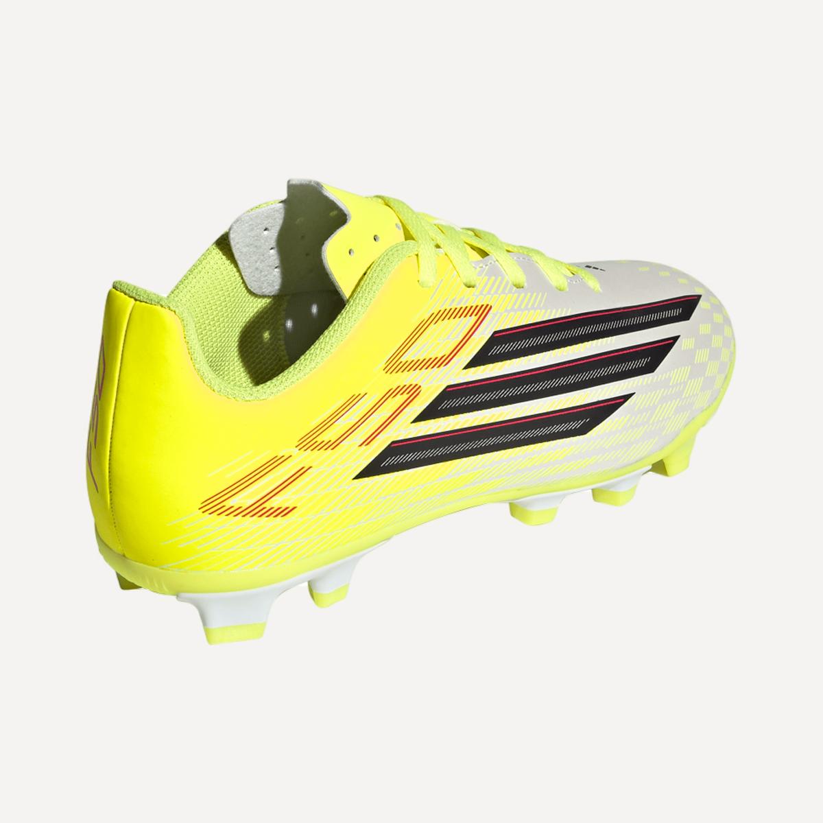 Chuteiras de Futebol de Criança F50 CLUB FG/MG J Amarelo / Vermelho-6