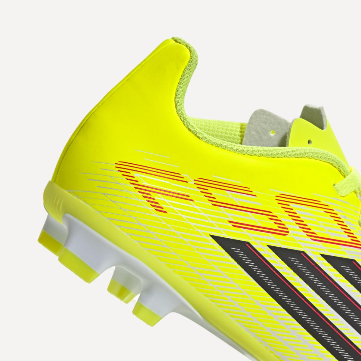 Chuteiras de Futebol de Criança F50 CLUB FG/MG J Amarelo / Vermelho-7