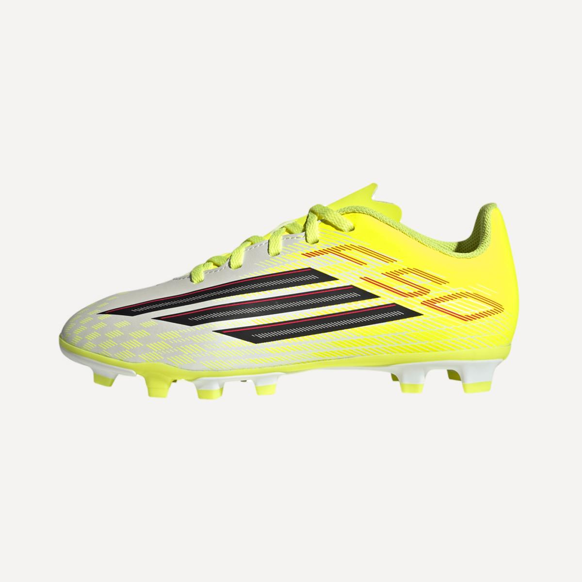 Chuteiras de Futebol de Criança F50 CLUB FG/MG J Amarelo / Vermelho-11