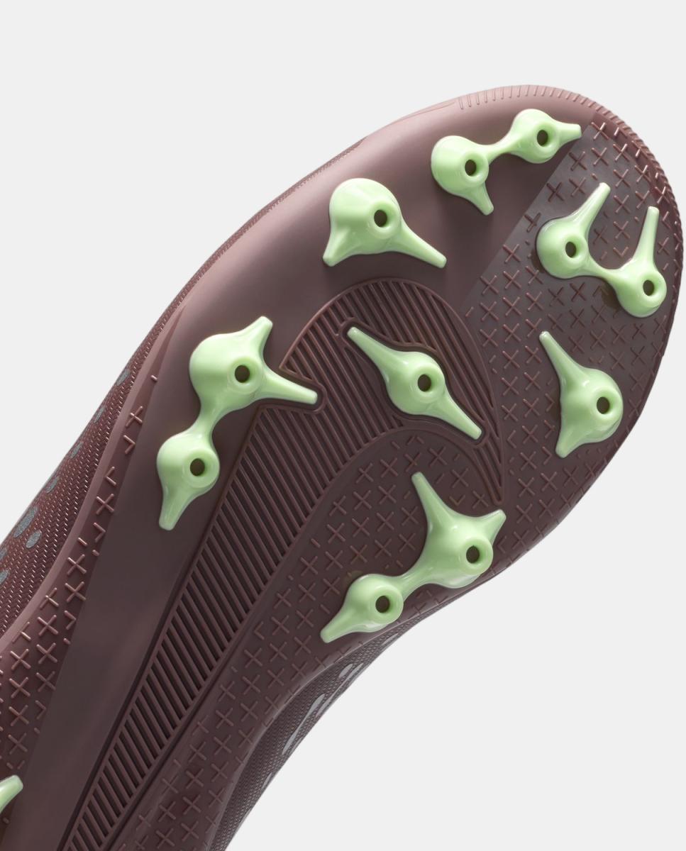 Chuteiras de Futebol de Criança Jr Zm Superfly 10 Acadmy Km Ag Castanho-7