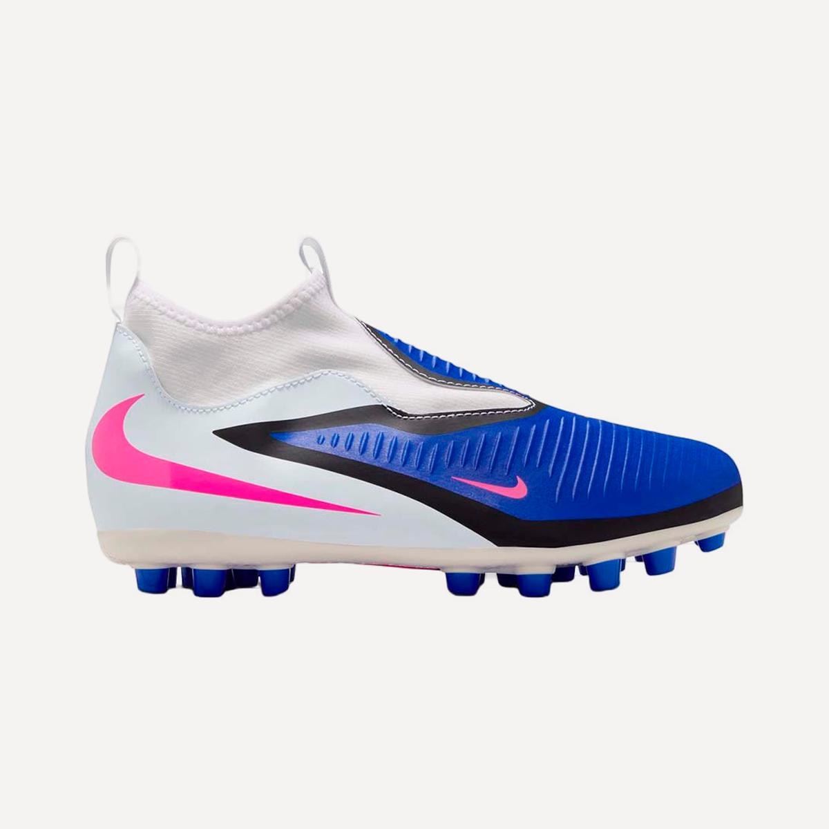 Chuteiras de Futebol de Criança Jr Phantom 6 High Acad Fg/Mg Azul-1