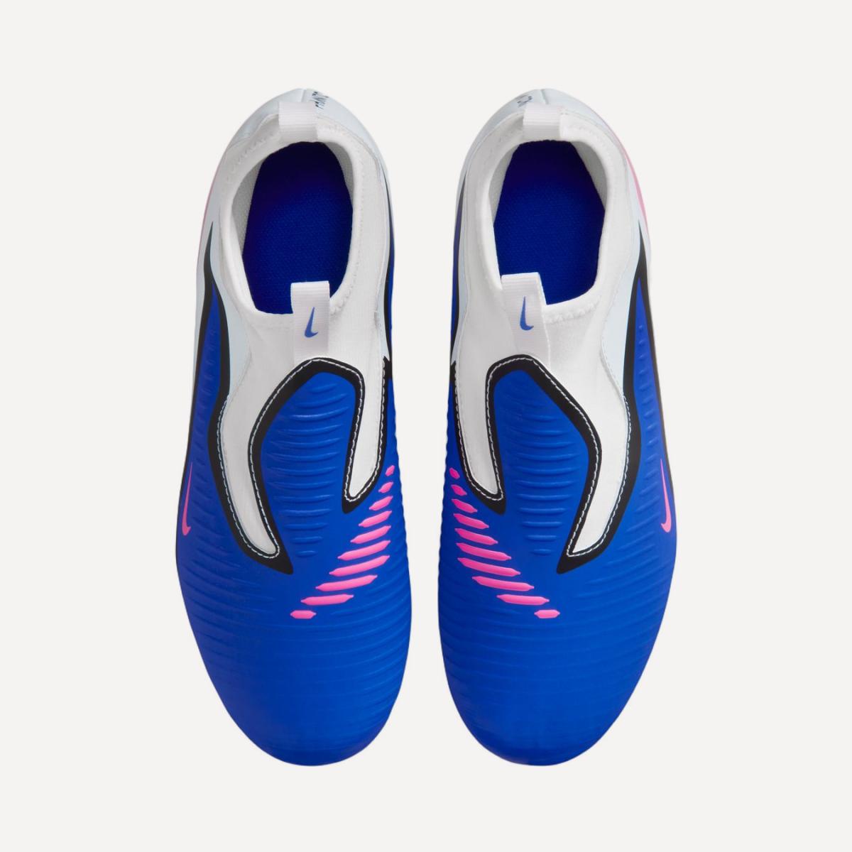 Chuteiras de Futebol de Criança Jr Phantom 6 High Acad Fg/Mg Azul-4