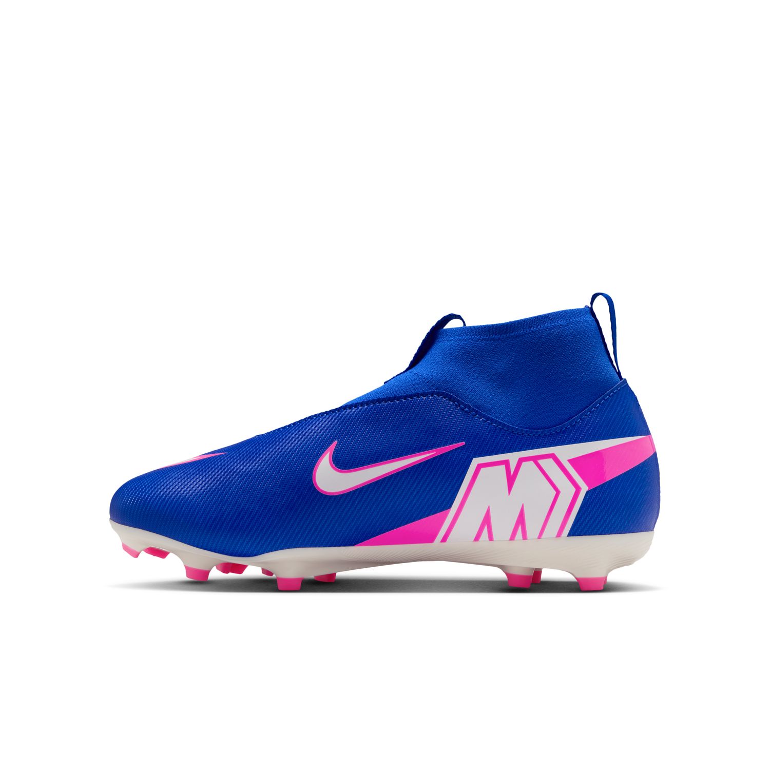 Chuteiras de Futebol de Criança Jr Zoom Superfly 10 Acad Fgmg Azul-6