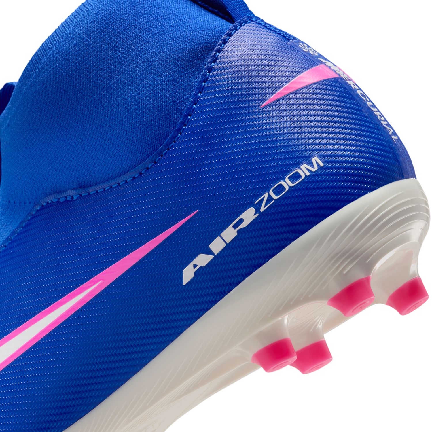 Chuteiras de Futebol de Criança Jr Zoom Superfly 10 Acad Fgmg Azul-11