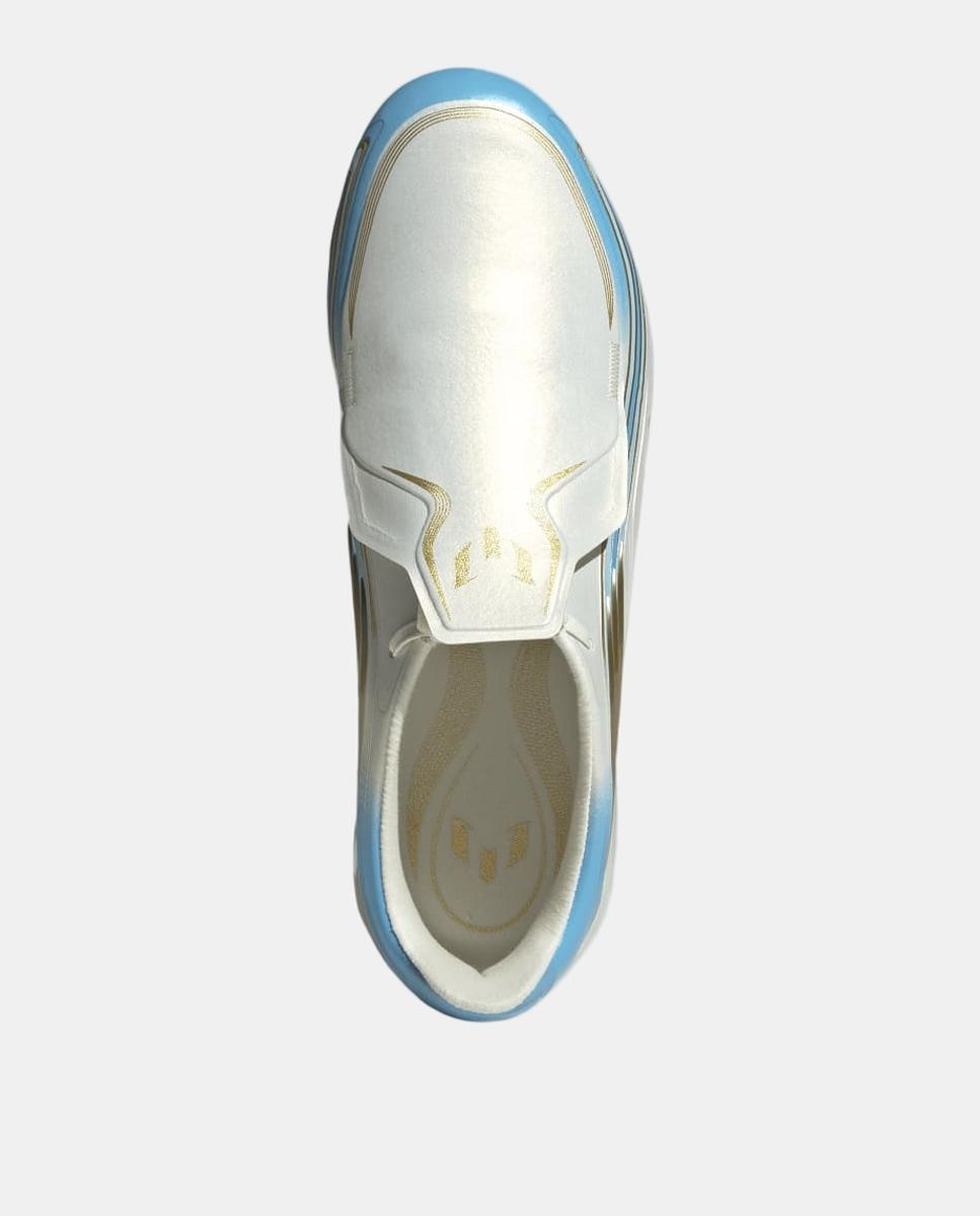 Chuteiras de Futebol de Criança F50 Messi Elite Fg J Adidas Branco / Azul-3