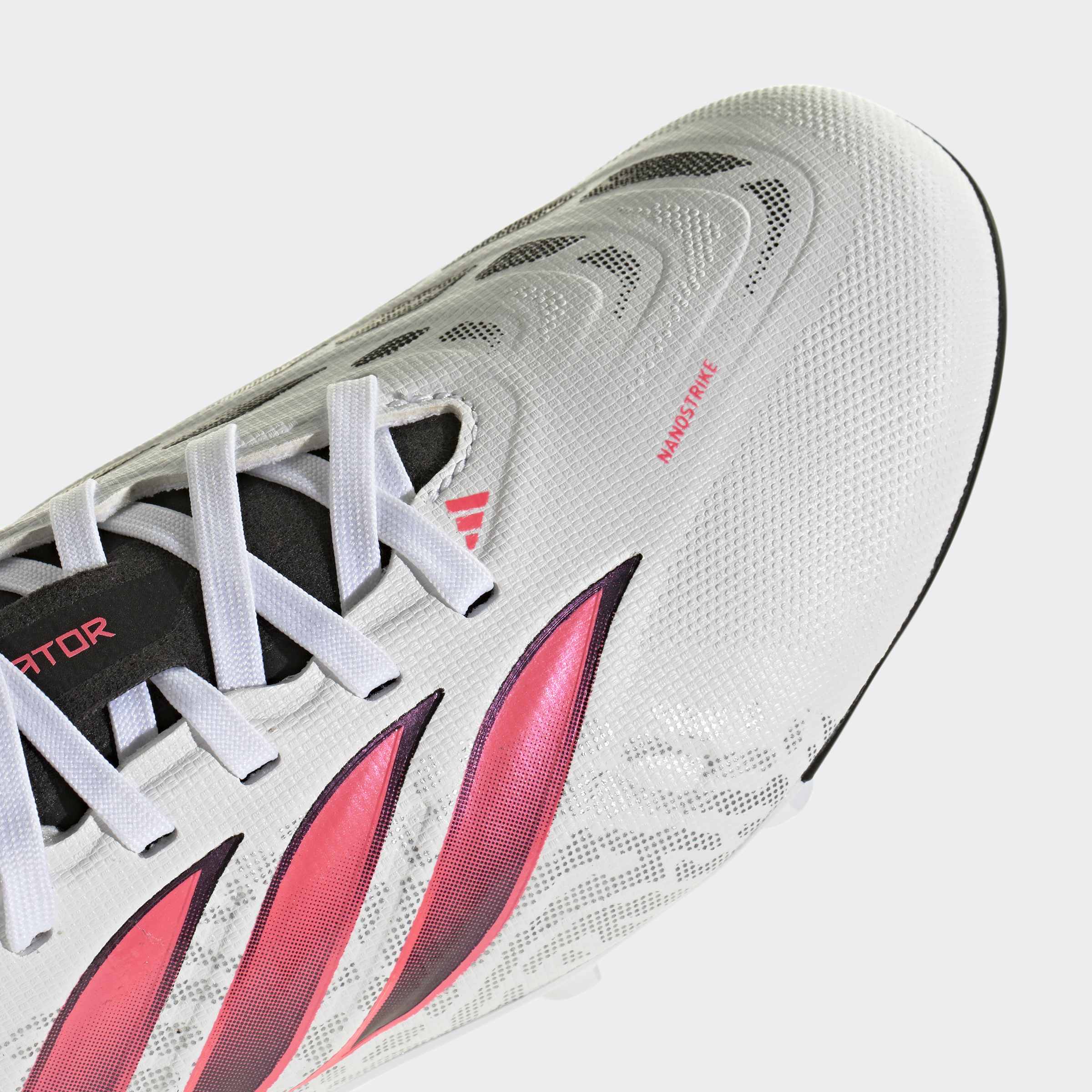Chuteiras de Futebol de Criança Predator League Fg J Adidas Branco / Vermelho-8