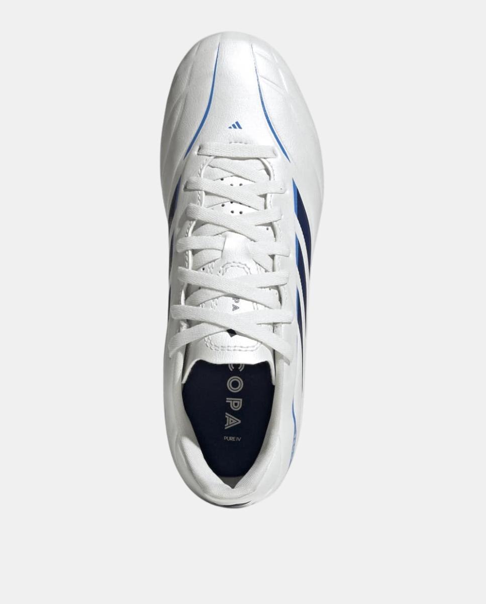 Chuteiras de Futebol de Criança Copa Pure Iv Club Fg/Mg J Adidas Branco / Azul-3