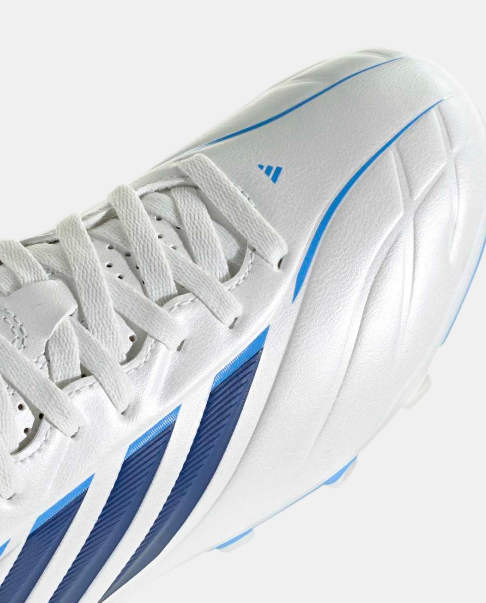 Chuteiras de Futebol de Criança Copa Pure Iv Club Fg/Mg J Adidas Branco / Azul-8
