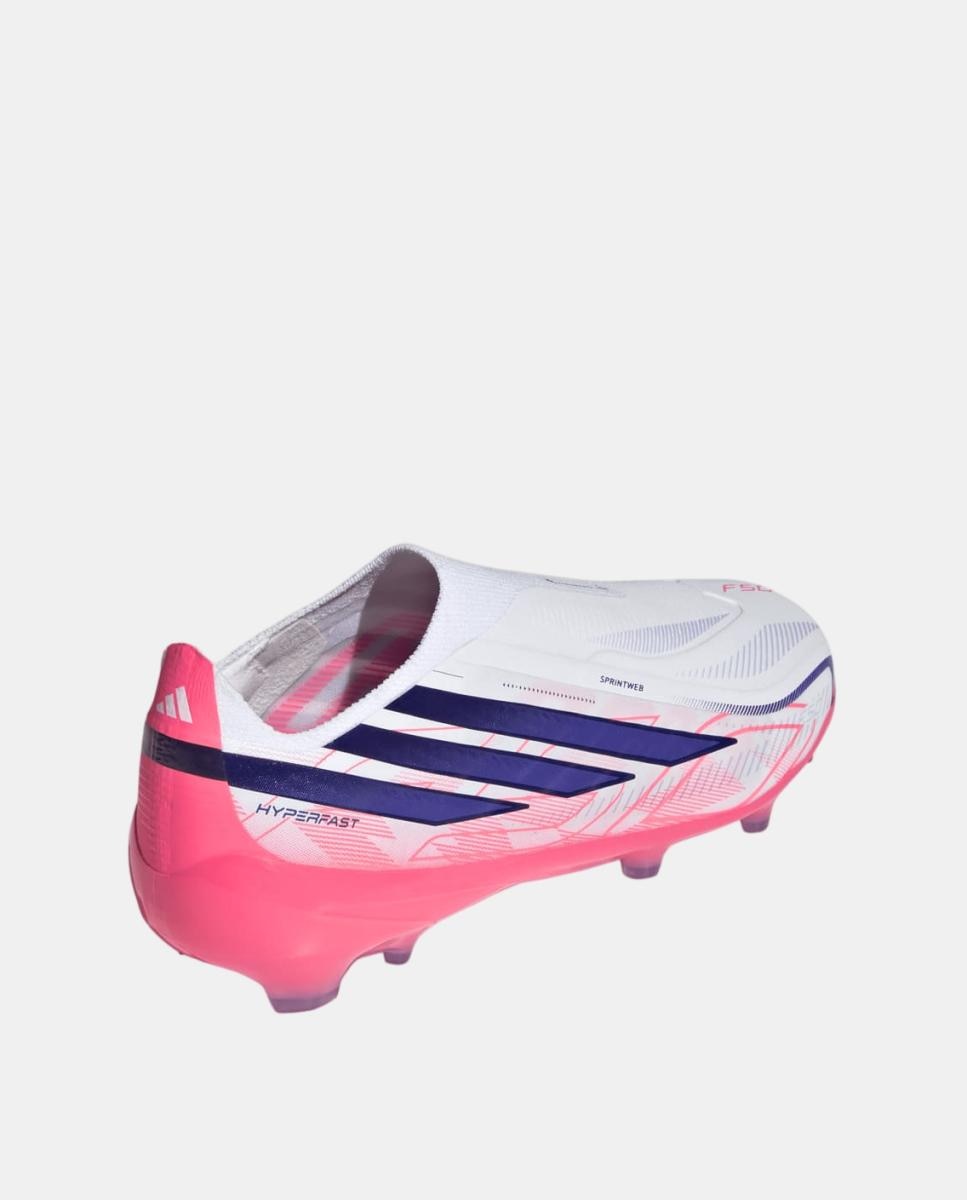 Chuteiras de Futebol de Criança F50 Hyperfast Elite Ll Fg J Adidas Branco / Azul-5