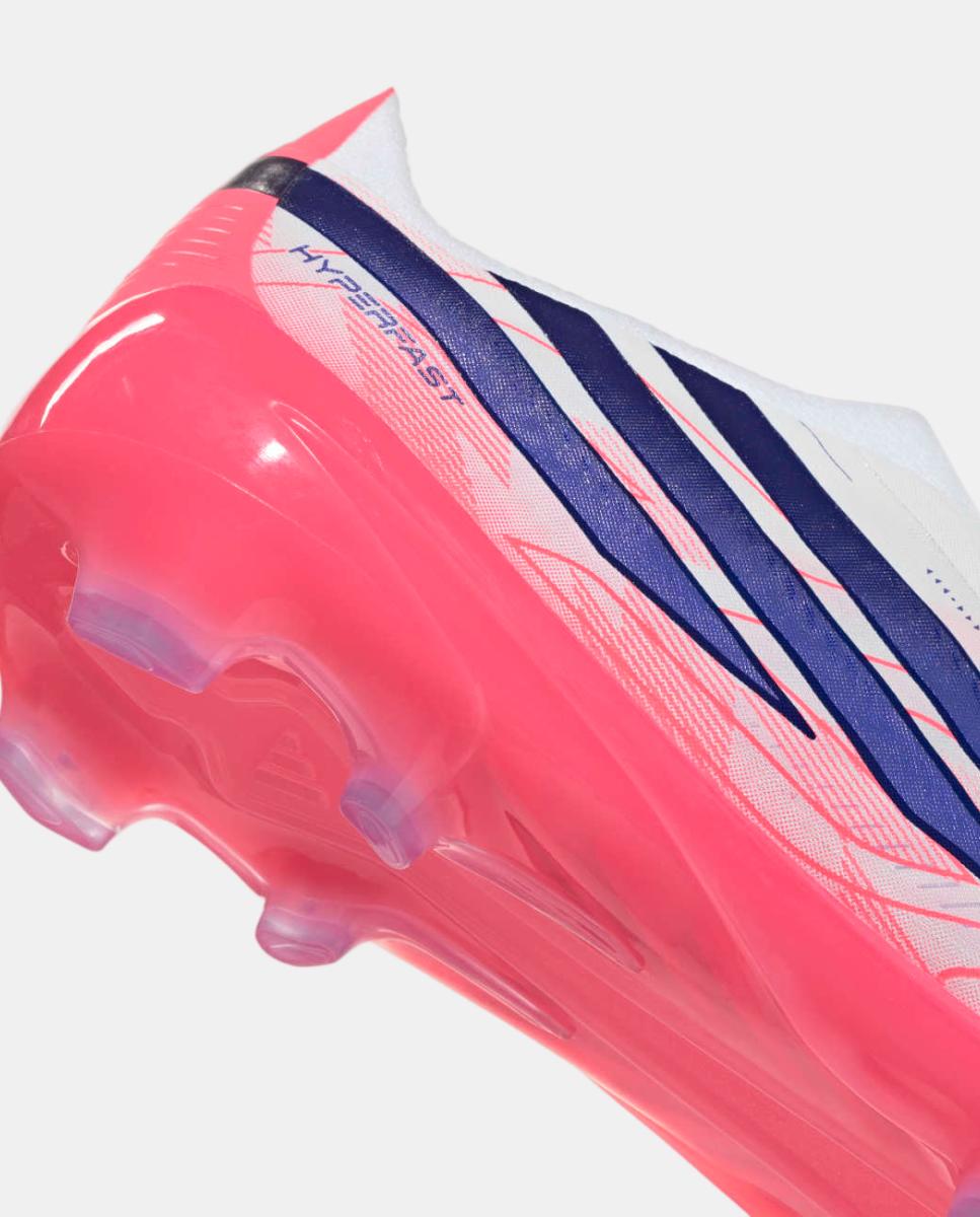 Chuteiras de Futebol de Criança F50 Hyperfast Elite Ll Fg J Adidas Branco / Azul-7