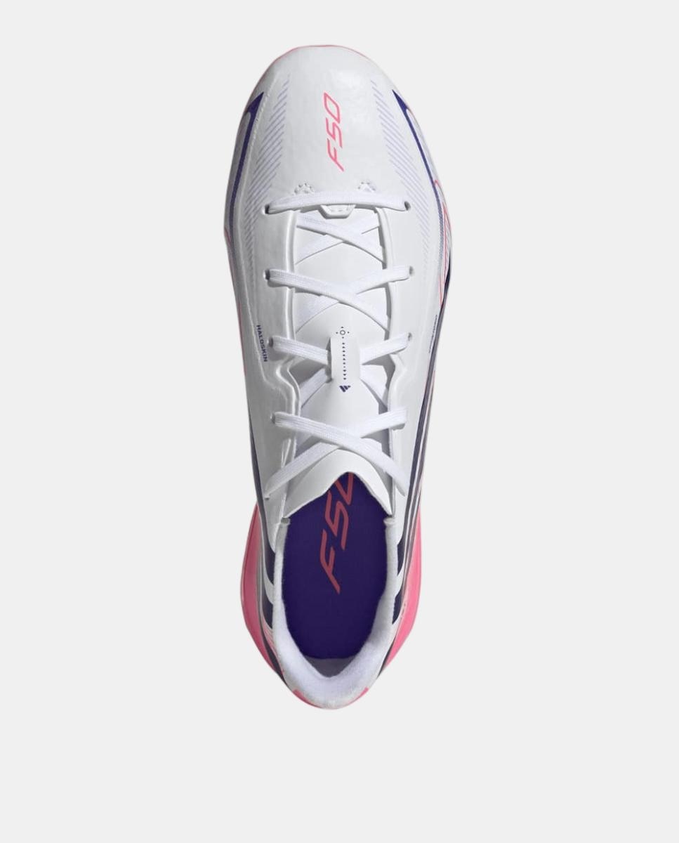Chuteiras de Futebol de Criança F50 Hyperfast League Fg J Adidas Branco / Azul-3