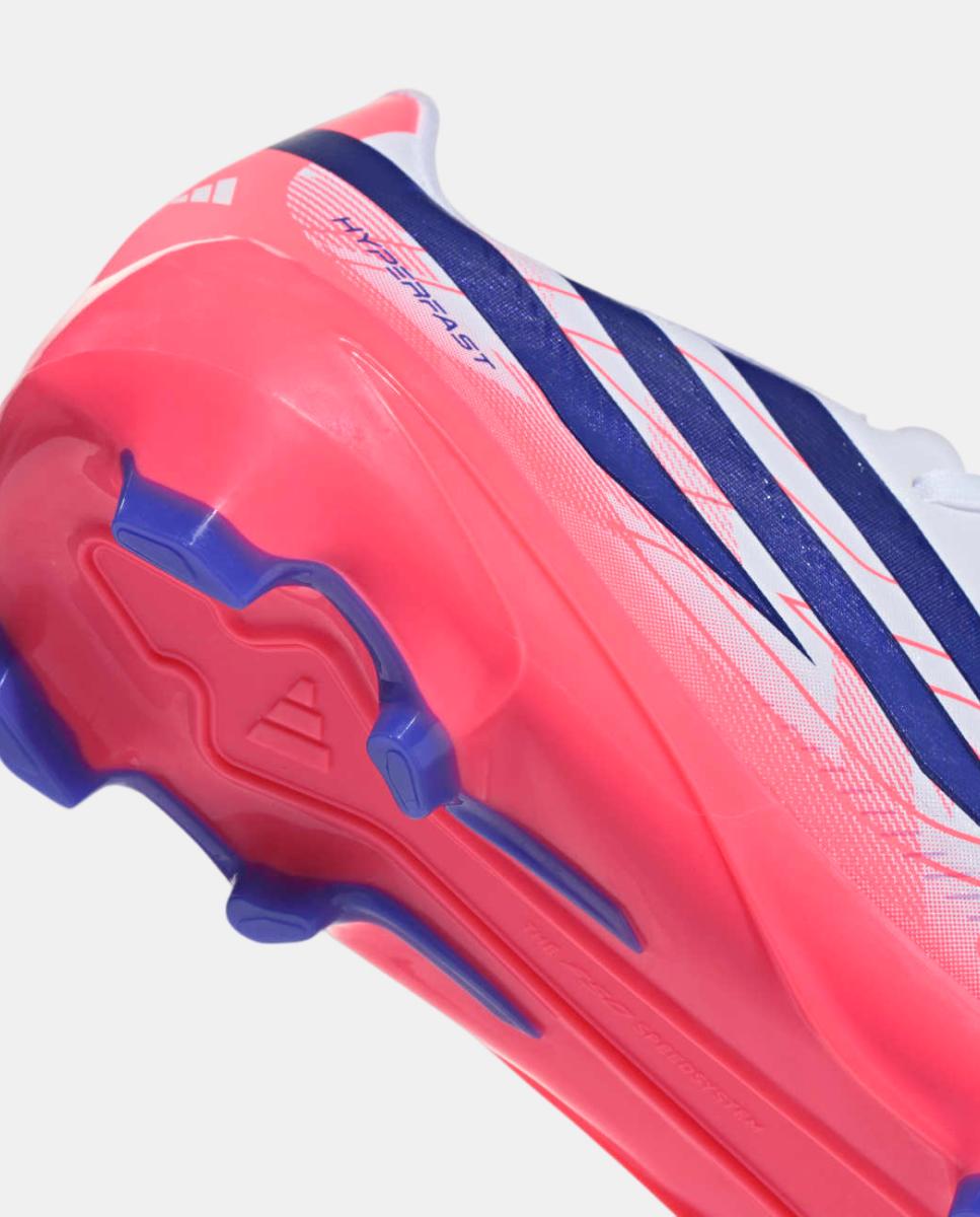 Chuteiras de Futebol de Criança F50 Hyperfast League Fg J Adidas Branco / Azul-7
