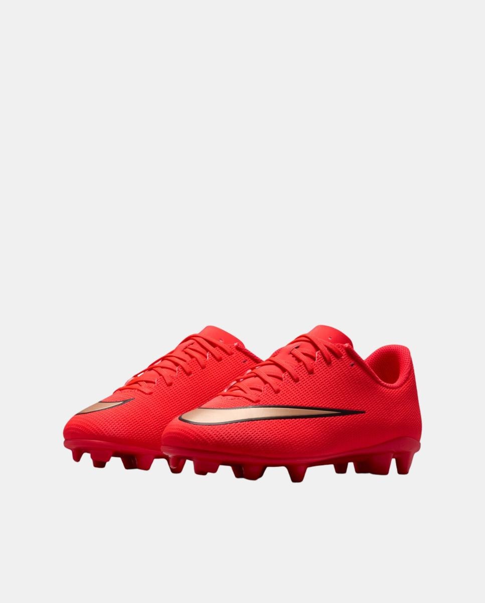 Chuteiras de Futebol de Criança  Jr Vapor 17 Club Fg/Mg Nike Vermelho-2
